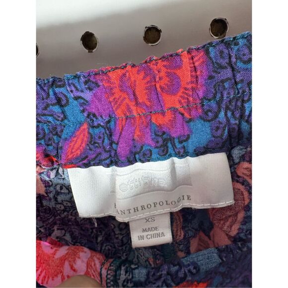 Anthropologie Ett Twa Women Wynnewood Floral Shorts Pockets size XS - Picture 3 of 3